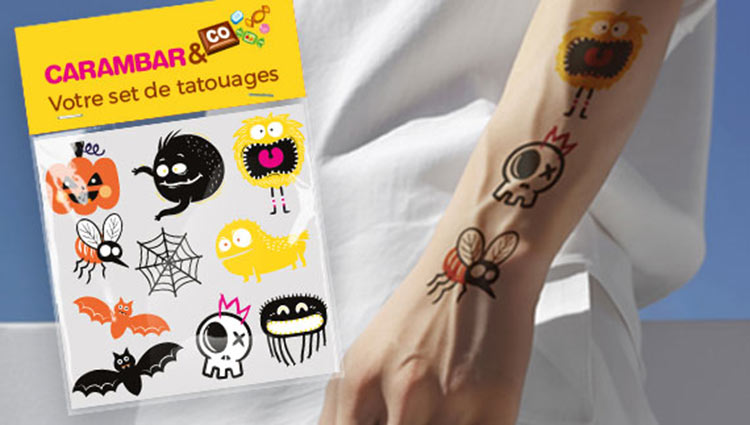 Sélection objets publicitaires pour Carambar