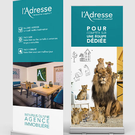 L'adresse : Communication pour salons